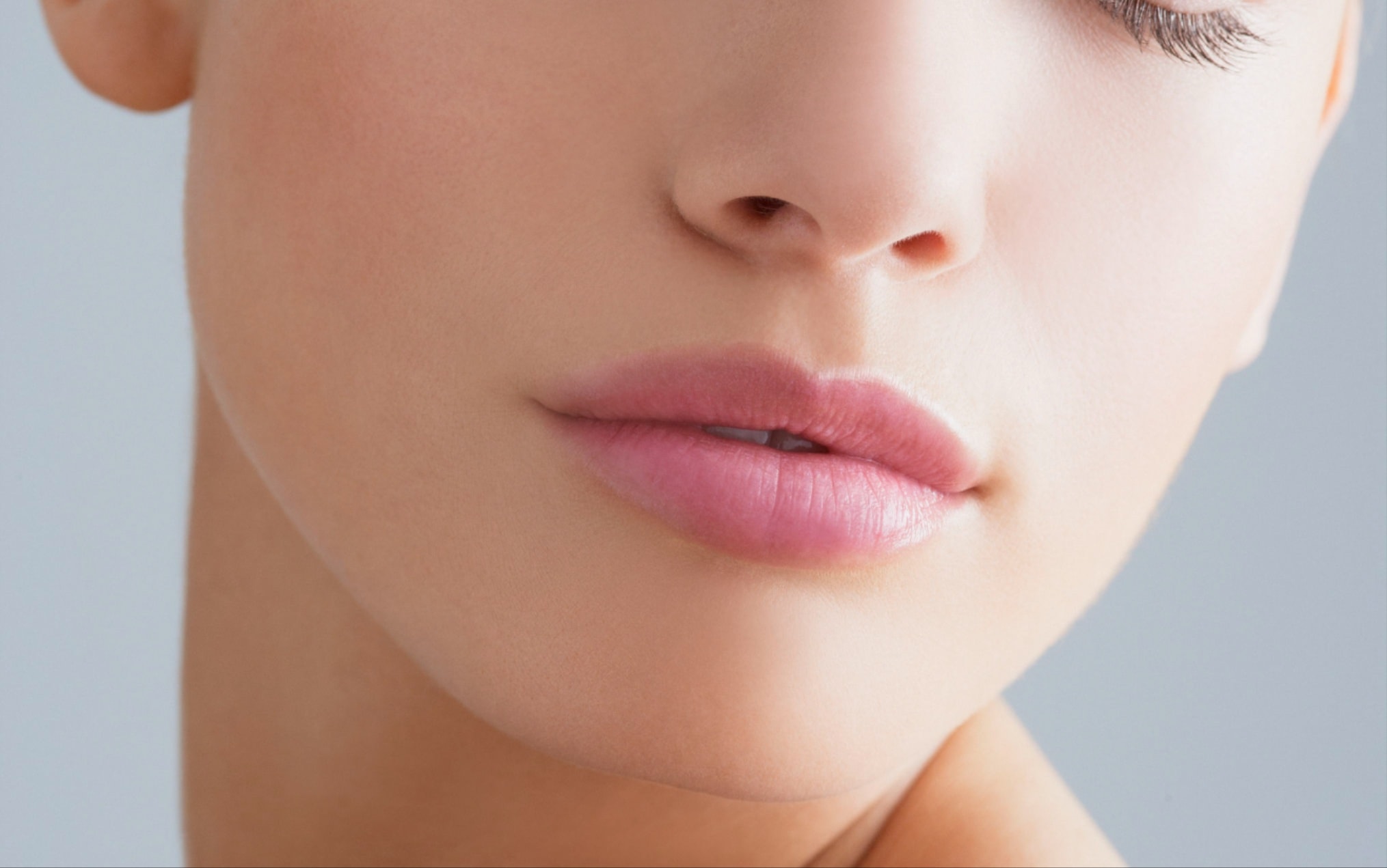 Natural lip enhancement result at Clinic Visjeune